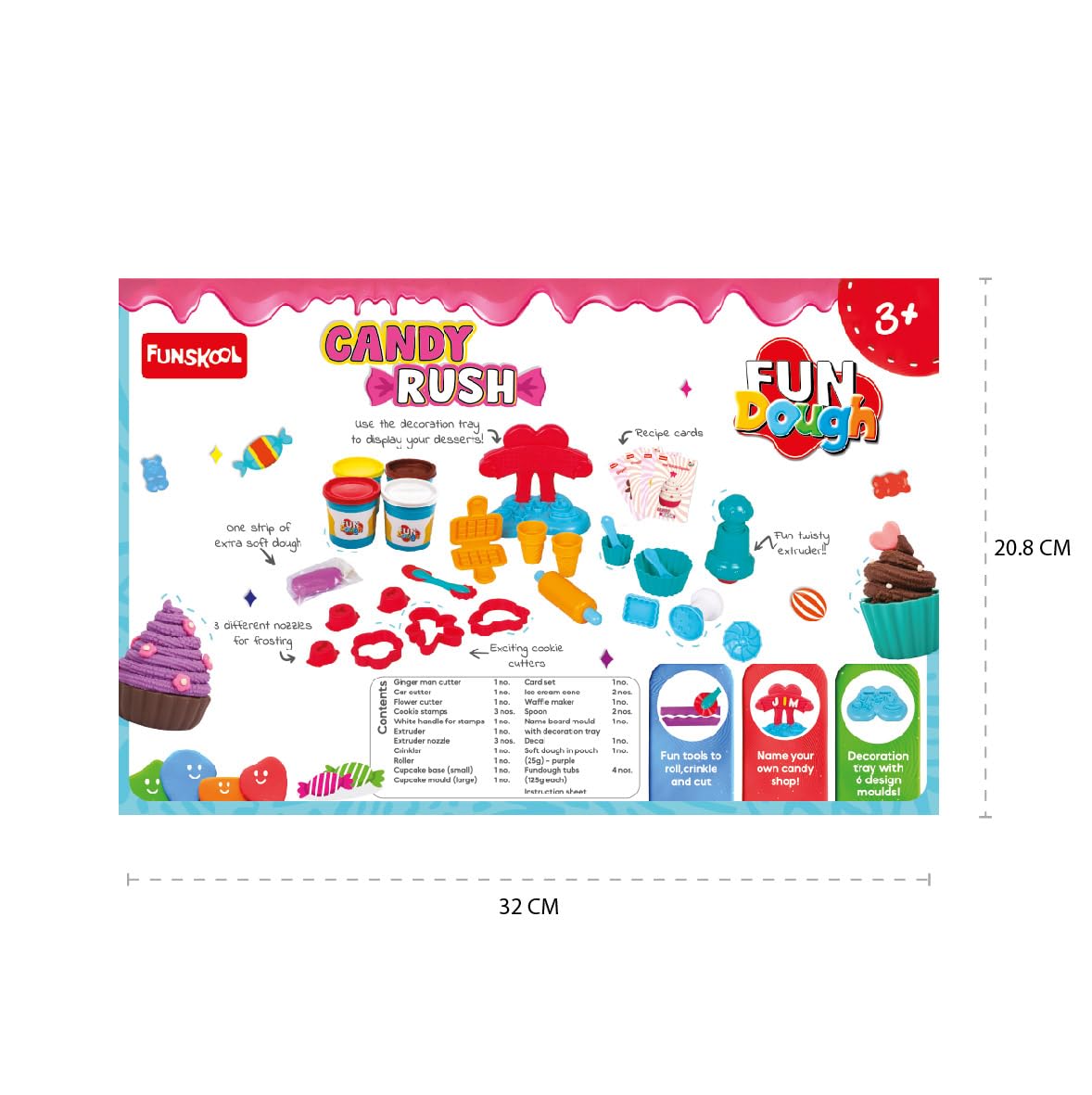 pretend play toys for girls cookie dough ice cream toys for kids clay set


 
 