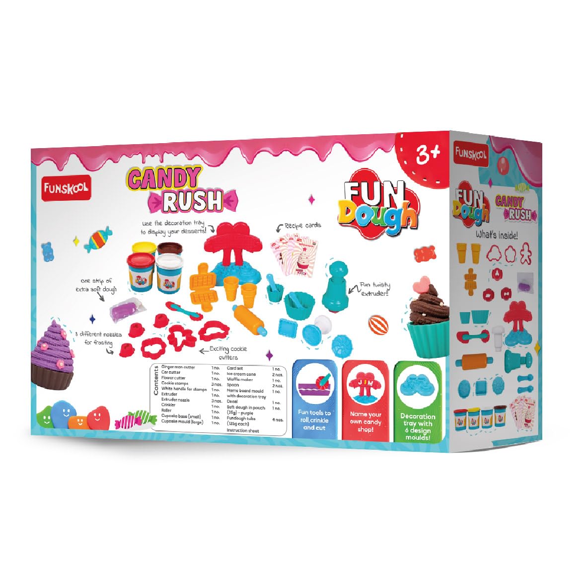 play dough for kids 3 years non toxic 
 playdough play doh ice cream set for kids clay kit


 