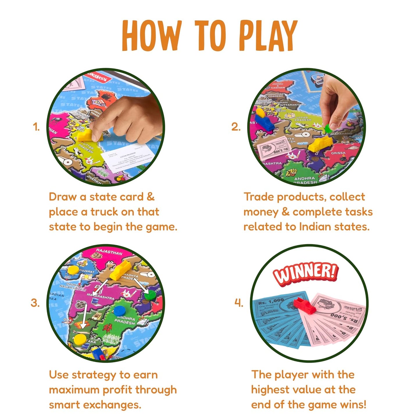 geography learning toy 
GK game for kids 
memory building games