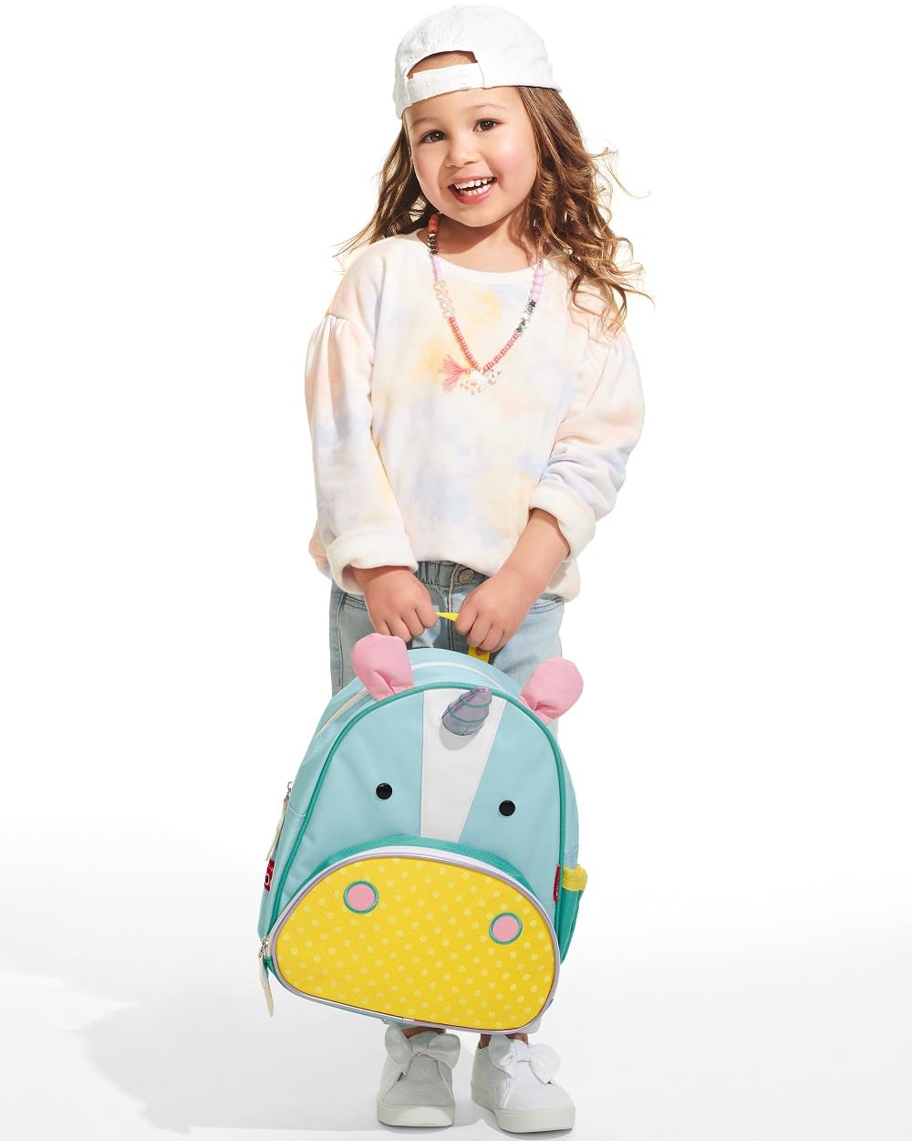 Skip Hop Little Kid Backpack, Preschool Backpack with Insulated Snack Pocket and Bottle Holder