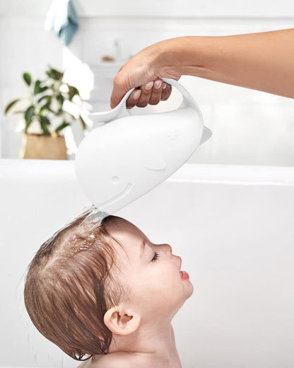 Skip Hop MOBY Waterfall Bath Rinser, Tear-Free Bath Rinse Cup for Babies