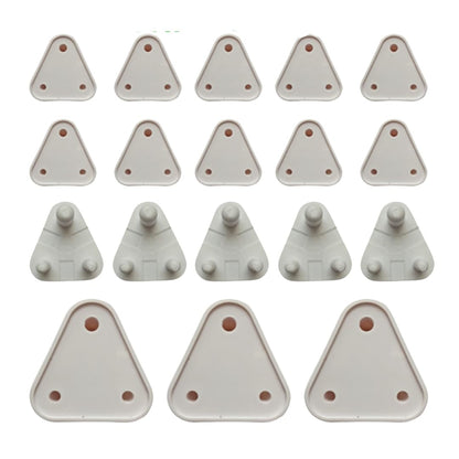 Baby Proofing Electrical Protector Socket Plug Cover Guards, White, Pack of 18