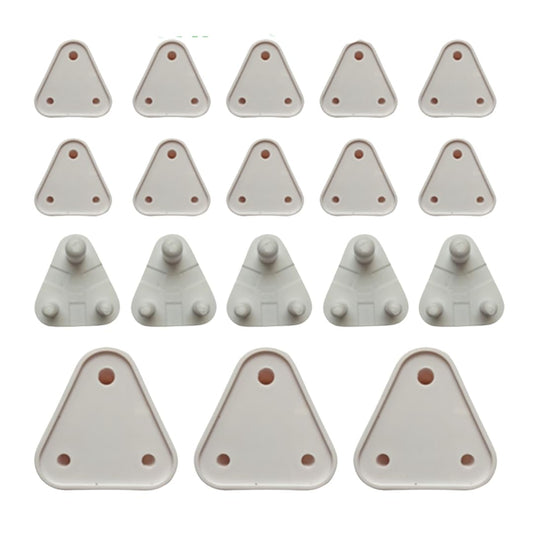 Baby Proofing Electrical Protector Socket Plug Cover Guards, White, Pack of 18