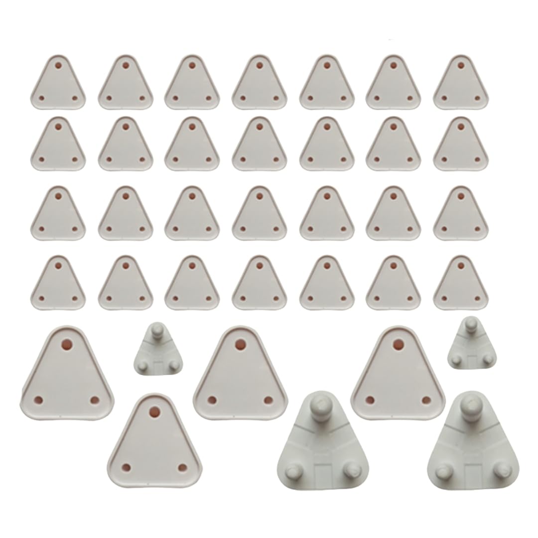 NEXBIE Baby Proofing Electrical Protector Socket Plug Cover Guards, White, Pack of 36