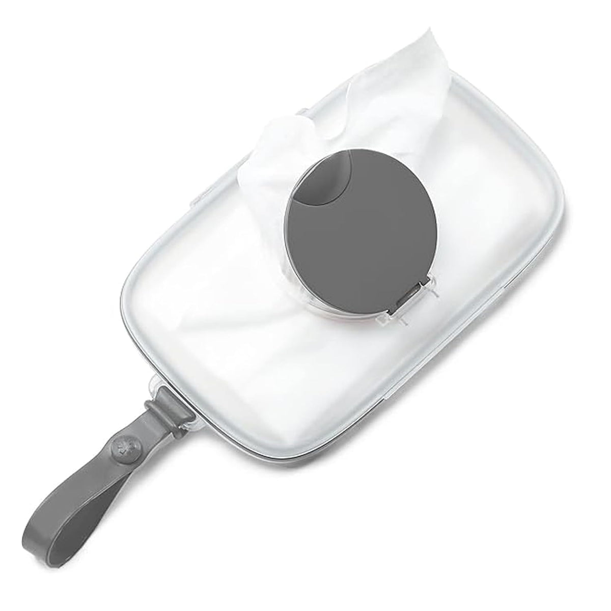 Skip Hop Baby Snug Seal Wipes Case - Grey
