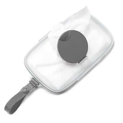 Skip Hop Baby Snug Seal Wipes Case - Grey