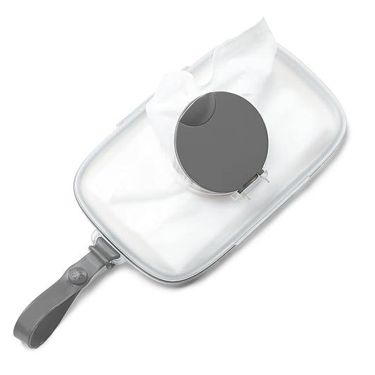 Skip Hop Baby Snug Seal Wipes Case - Grey