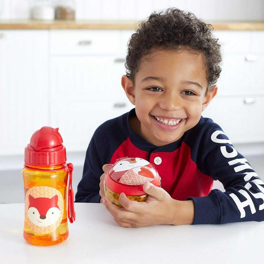 Skip Hop Zoo Snack Cup, BPA-Free, No-Spill Snack Container