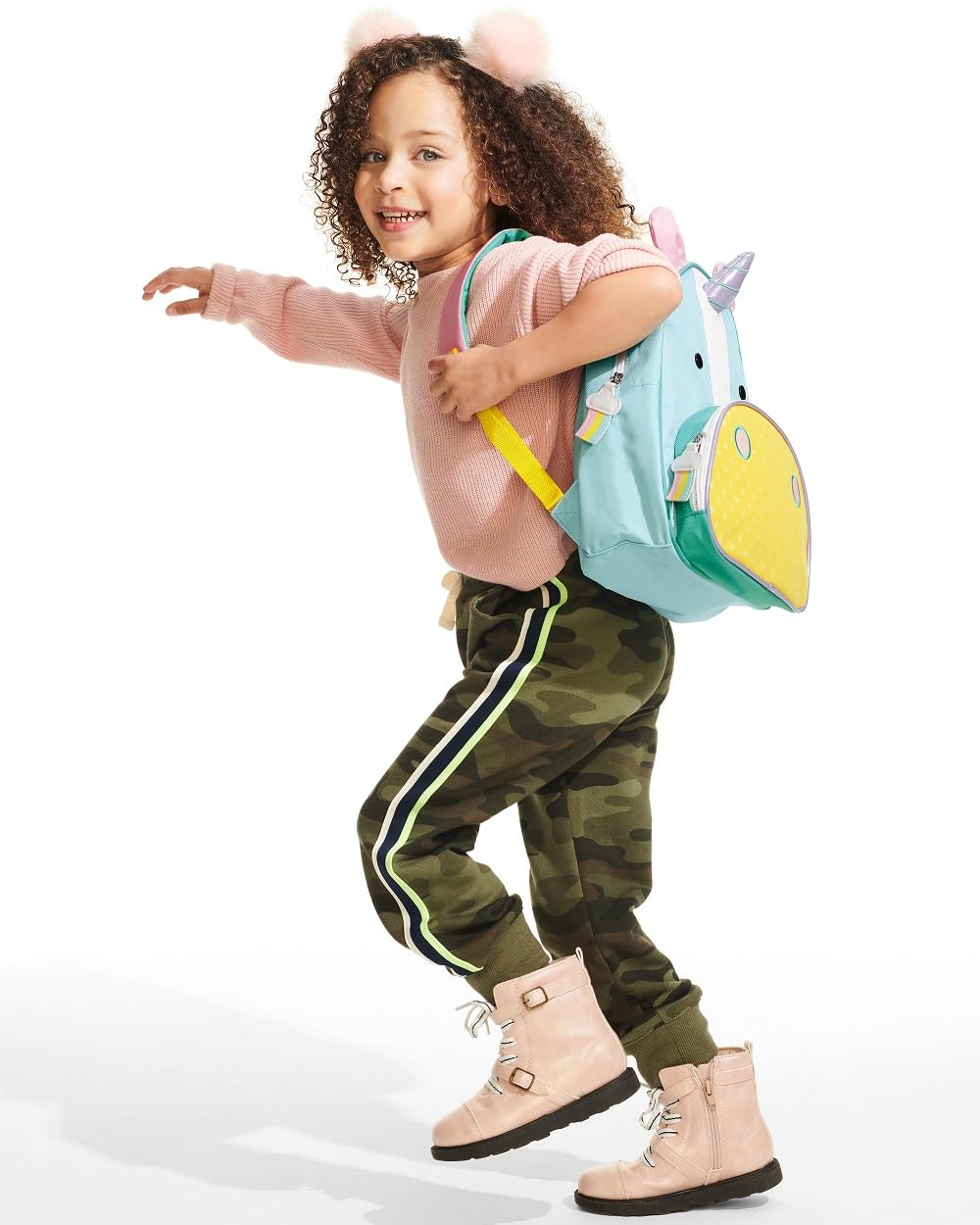 Skip Hop Little Kid Backpack, Preschool Backpack with Insulated Snack Pocket and Bottle Holder