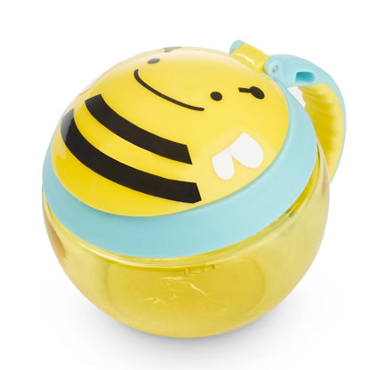 Skip Hop Zoo Snack Cup, BPA-Free, No-Spill Snack Container