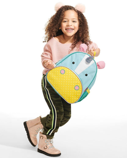 Skip Hop Little Kid Backpack, Preschool Backpack with Insulated Snack Pocket and Bottle Holder