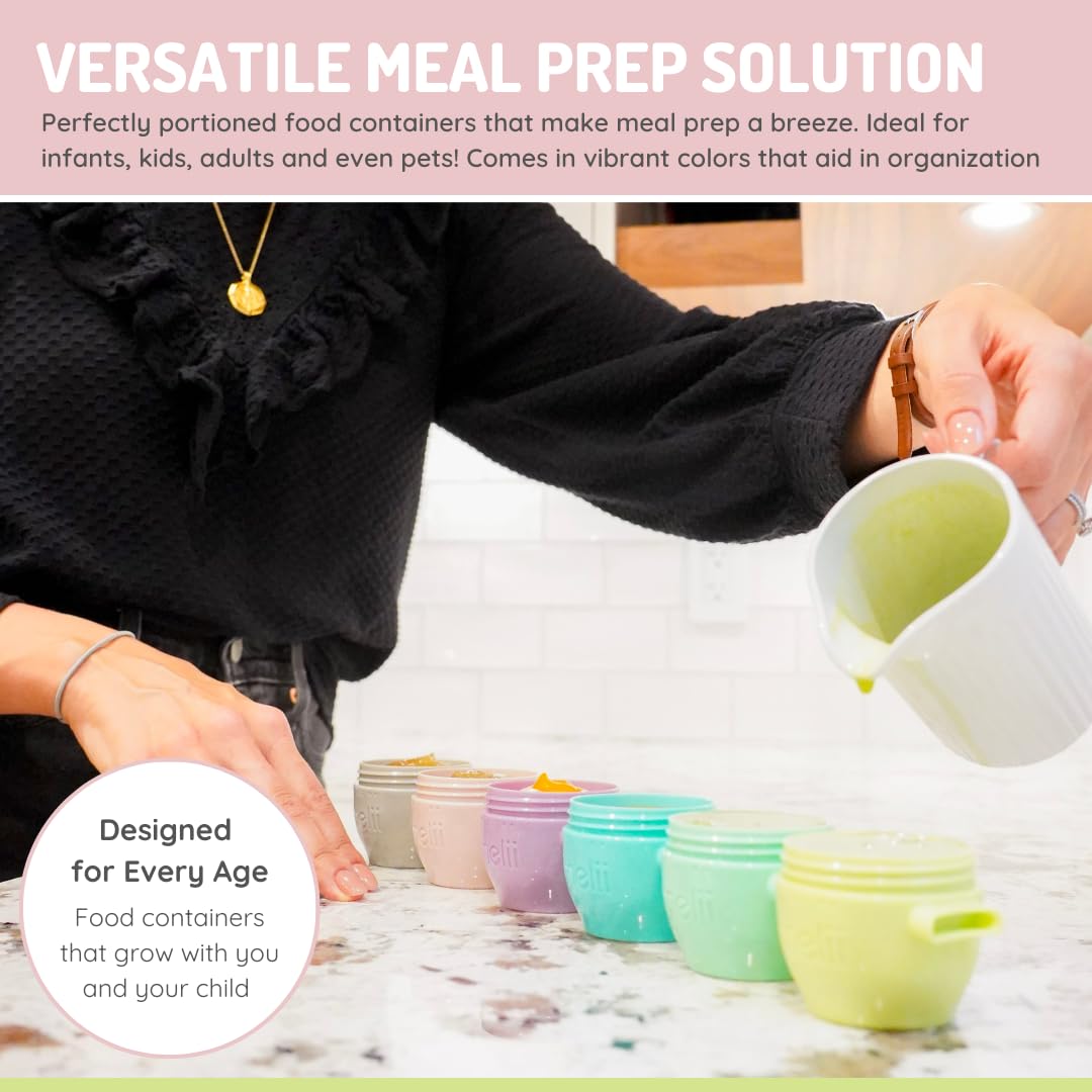 melii Puzzle Bento Box – 3-Compartment, Airtight, Leakproof, BPA Free, 850ml