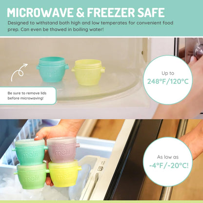melii Puzzle Bento Box – 3-Compartment, Airtight, Leakproof, BPA Free, 850ml