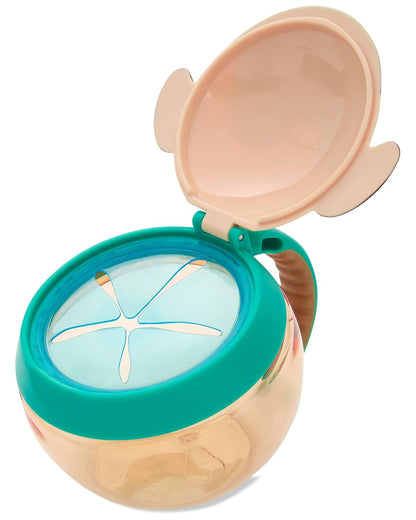Skip Hop Zoo Snack Cup, BPA-Free, No-Spill Snack Container