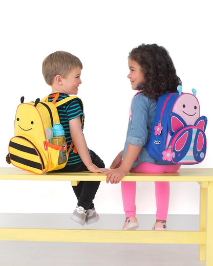 Skip Hop Little Kid Backpack, Preschool Backpack with Insulated Snack Pocket and Bottle Holder