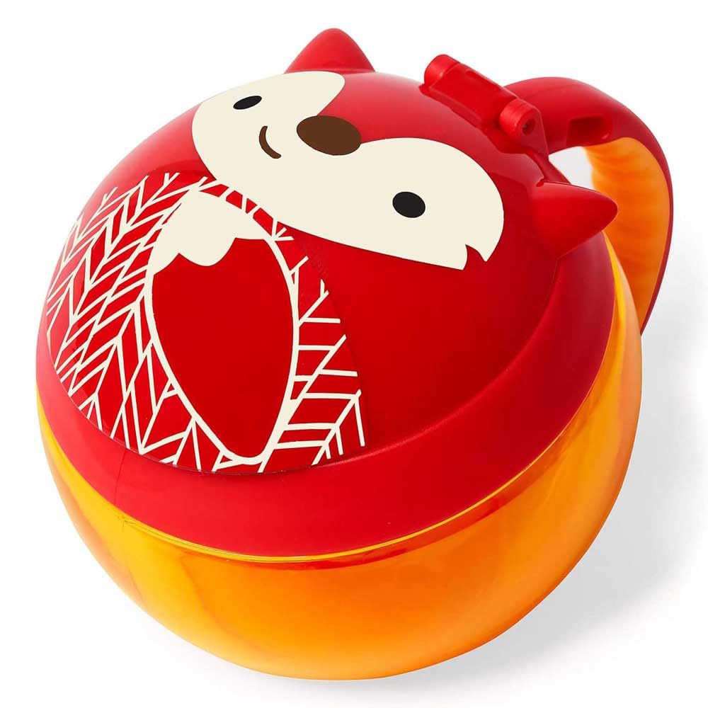 Skip Hop Zoo Snack Cup, BPA-Free, No-Spill Snack Container
