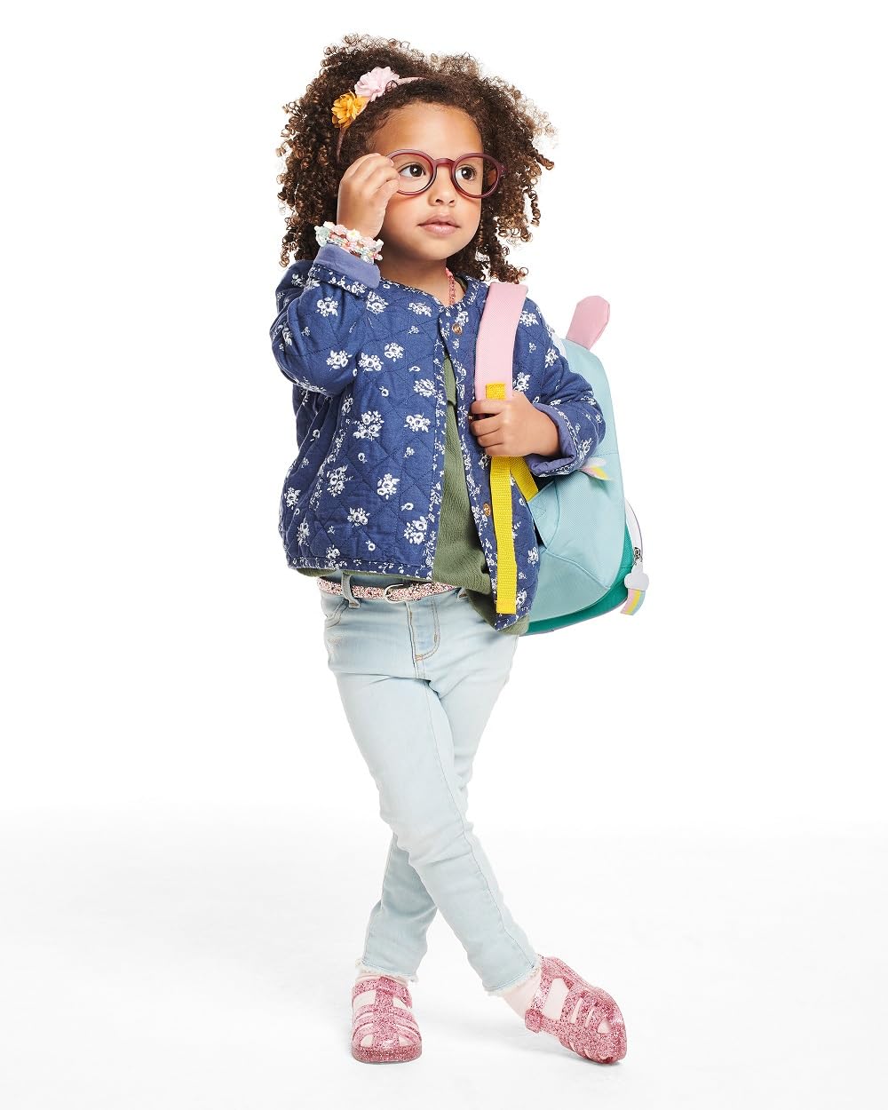 Skip Hop Little Kid Backpack, Preschool Backpack with Insulated Snack Pocket and Bottle Holder