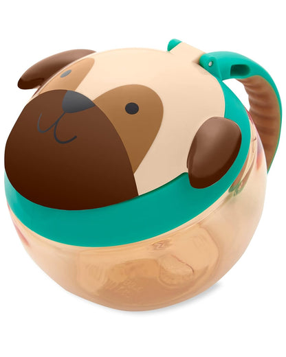 Skip Hop Zoo Snack Cup, BPA-Free, No-Spill Snack Container