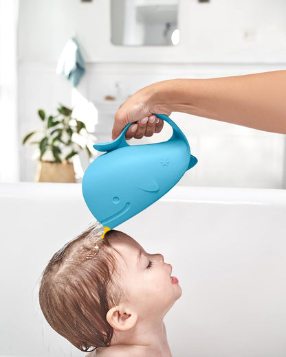 Skip Hop MOBY Waterfall Bath Rinser, Tear-Free Bath Rinse Cup for Babies