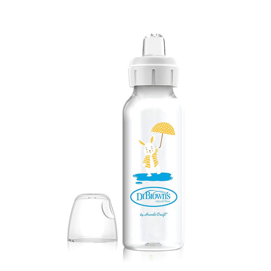 Dr. Brown's Narrow Options+ Sippy Spout Baby Bottle 8oz/250ml - Bunny