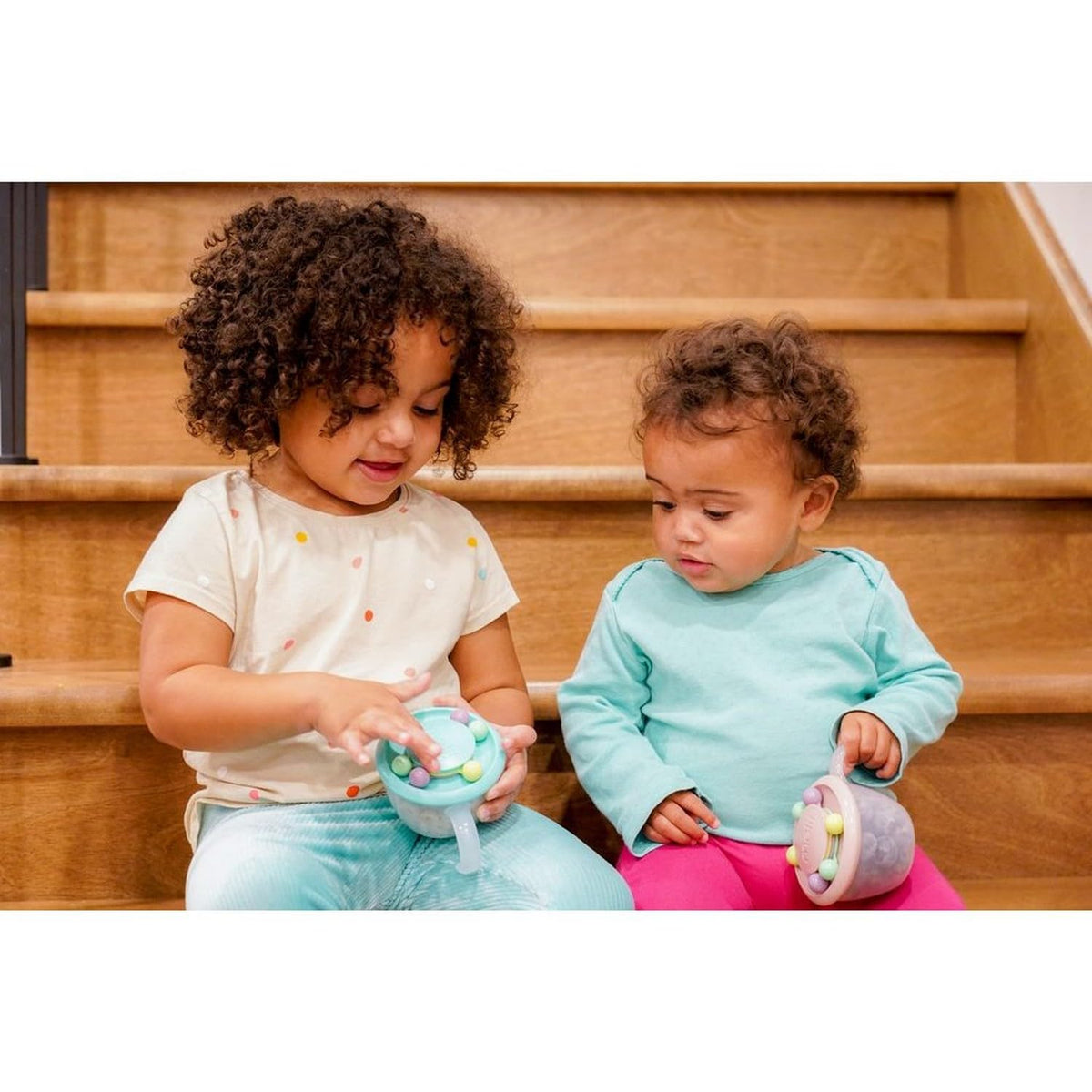 melii Abacus Snack Container for Kids, Toddlers & Baby with Removable Food Trap, Spill-Proof Lid