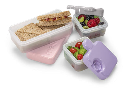 melii Puzzle Bento Box Food Storage Container – 3 Compartments