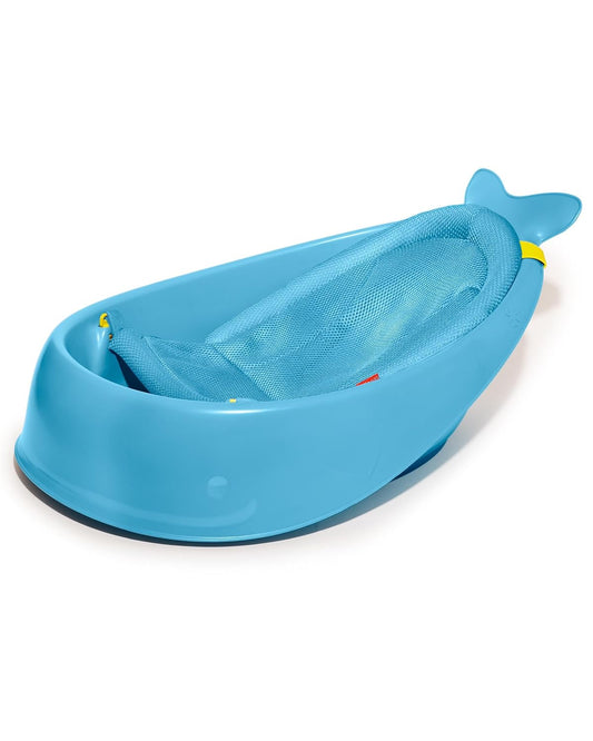 Skip Hop Moby Smart Sling 3-Stage Baby Bath Tub with Drain Plug