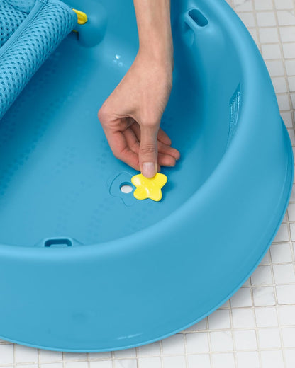 Skip Hop Moby Smart Sling 3-Stage Baby Bath Tub with Drain Plug