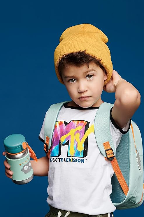 Skip Hop Little Kid Backpack, Preschool Backpack with Insulated Snack Pocket and Bottle Holder