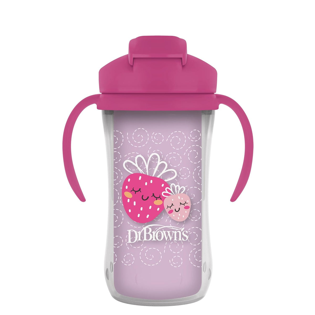 Dr. Brown's 10oz/300ml Insulated Straw Cup for Kids, 12M+