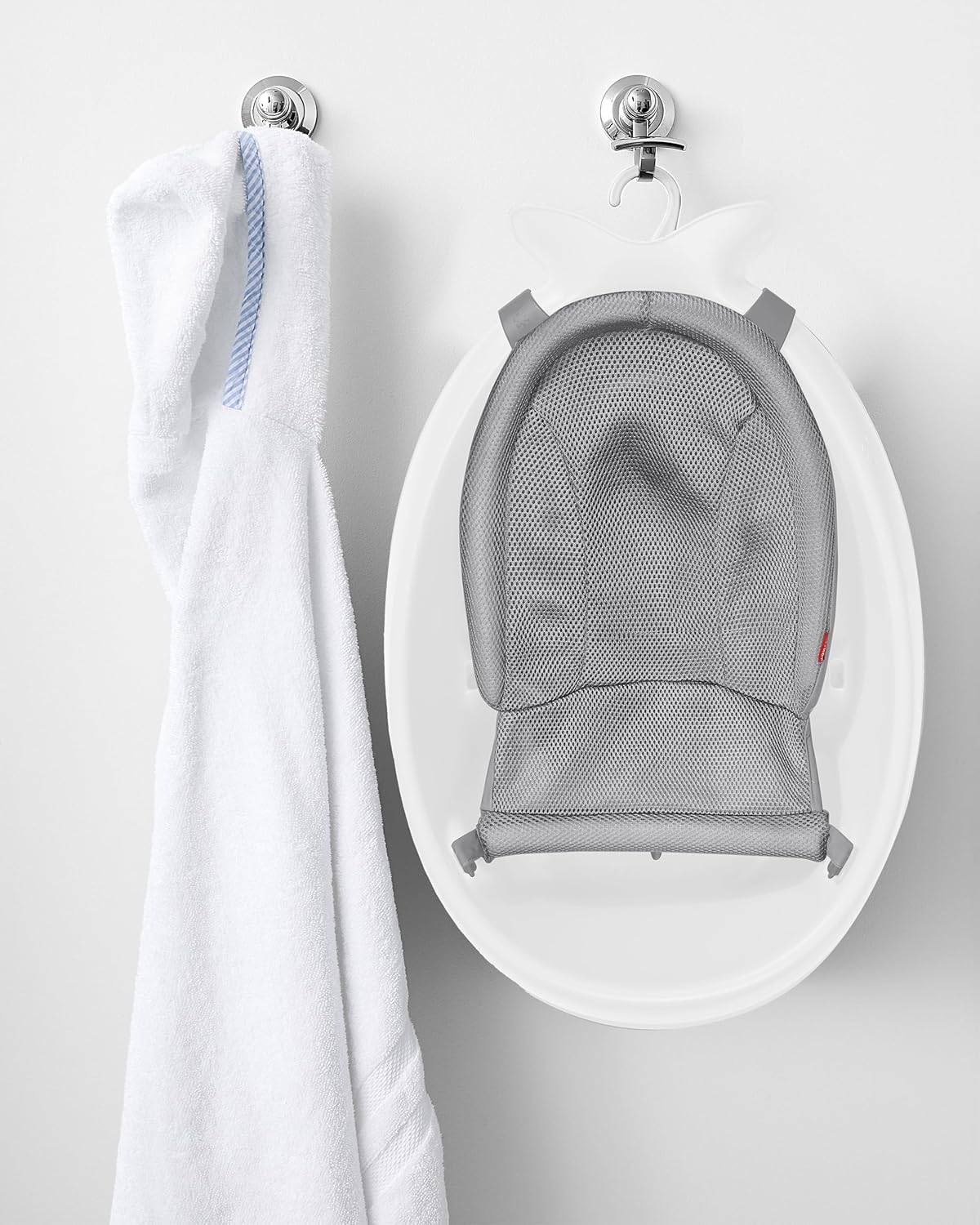 Skip Hop Moby Smart Sling 3-Stage Baby Bath Tub with Drain Plug