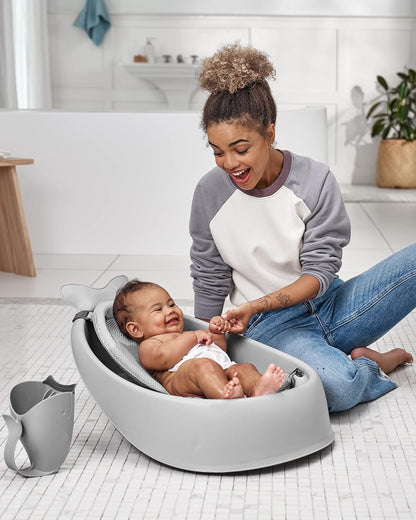 Skip Hop MOBY Waterfall Bath Rinser, Tear-Free Bath Rinse Cup for Babies