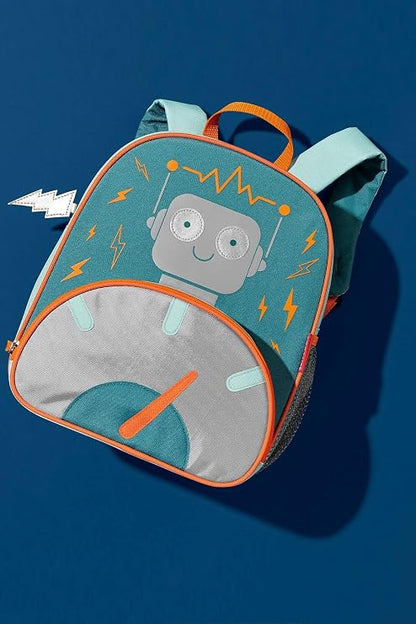 Skip Hop Little Kid Backpack, Preschool Backpack with Insulated Snack Pocket and Bottle Holder