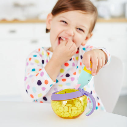 Skip Hop Zoo Snack Cup, BPA-Free, No-Spill Snack Container