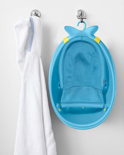 Skip Hop Moby Smart Sling 3-Stage Baby Bath Tub with Drain Plug