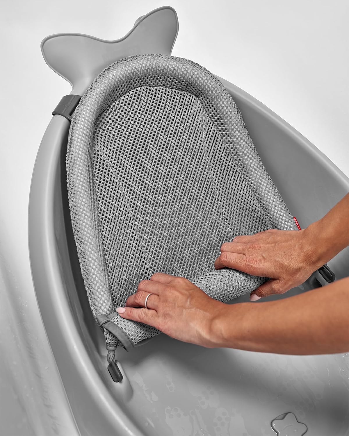 Skip Hop Moby Smart Sling 3-Stage Baby Bath Tub with Drain Plug